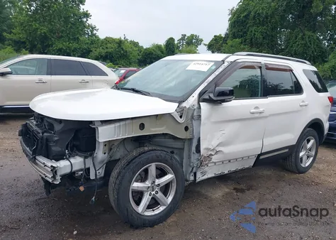 2017 Ford Explorer Xlt из США, поврежденный, VIN 1FM5K8D82HGD01284